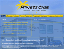 Tablet Screenshot of fitnessoase-eitorf.de